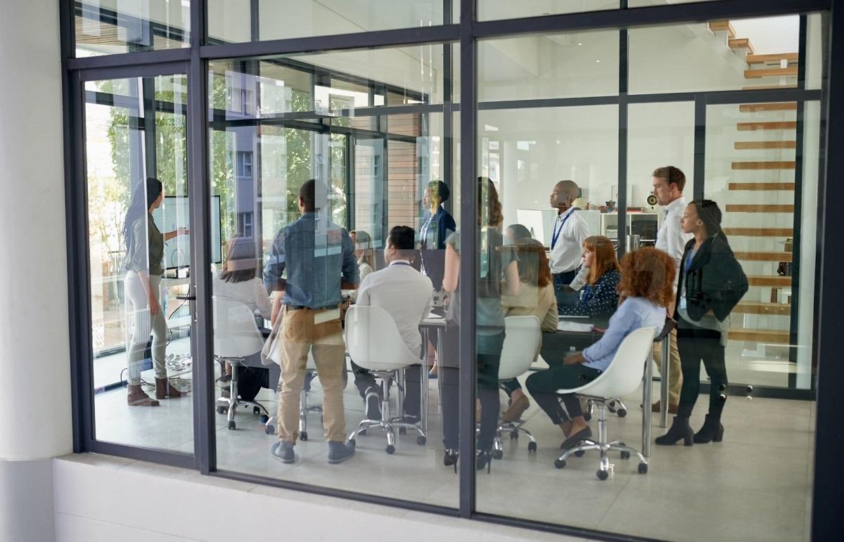 Group of people in a meeting