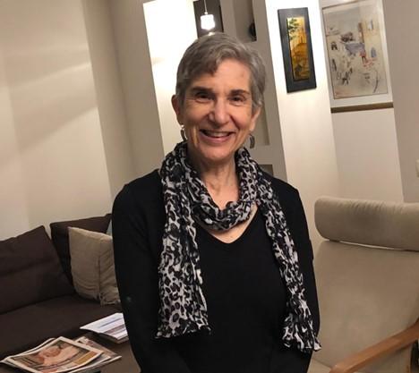 professor Adele Reinhartz smiling