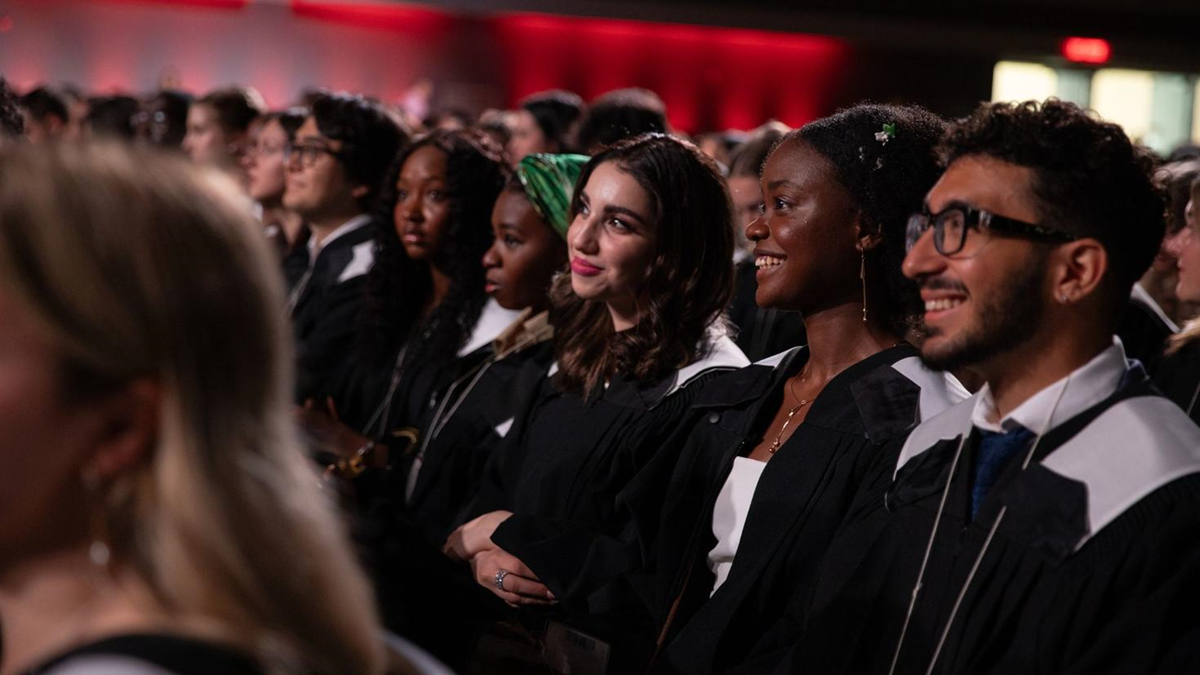 uOttawa students at convocation