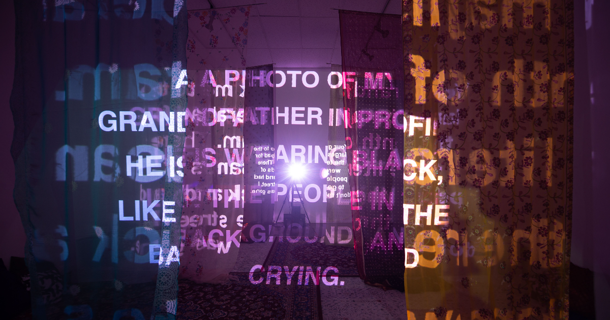 Work by Zainab Hussain, Personal Mythologies 3, 2020