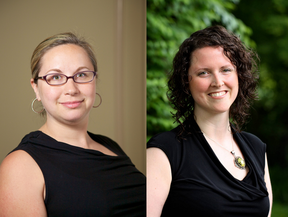 Dr. Kari Sampsel and Dr. Katherine Muldoon