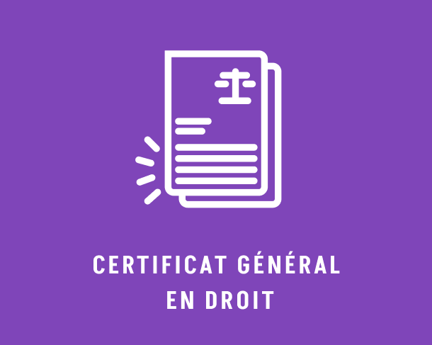 Certificat général en droit
