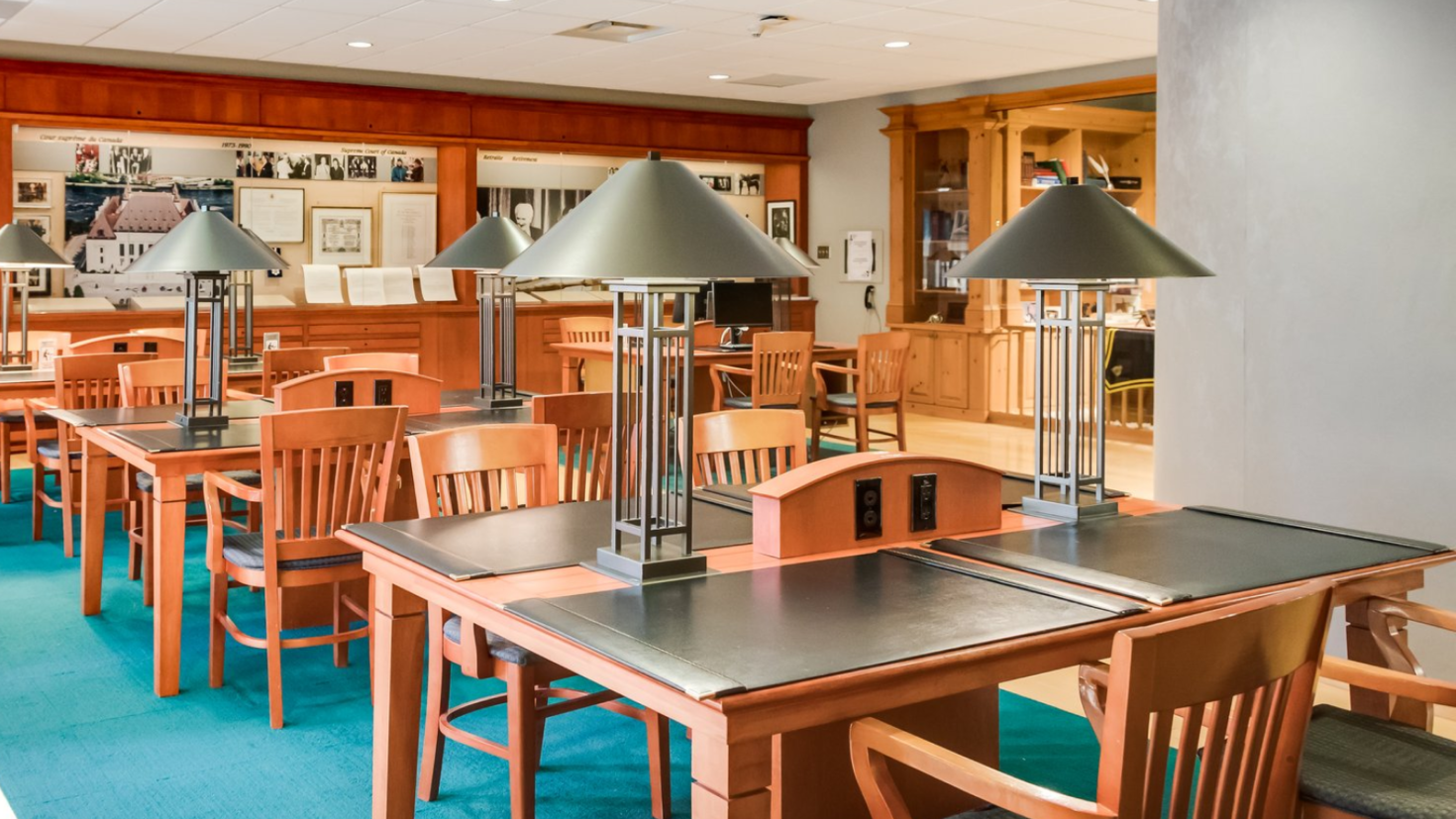 Salle d'étude Brian Dickson 