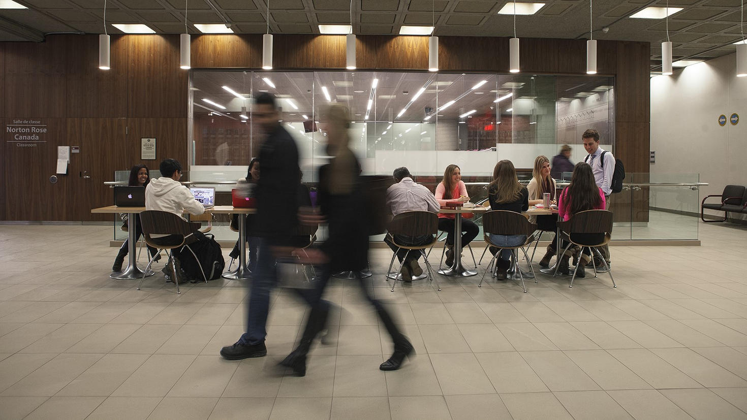 students in fauteux