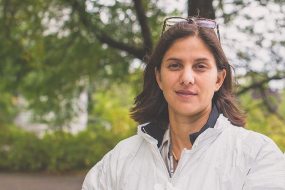 Dr. Manisha Kulkarni in the field