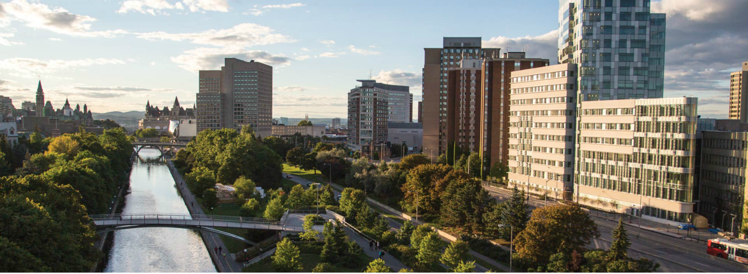vue sur le canal Rideau