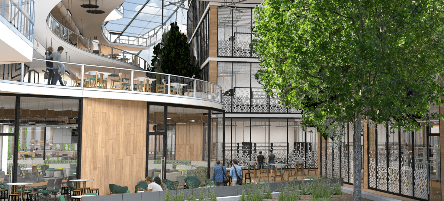 Maquette de l'aménagement intérieur