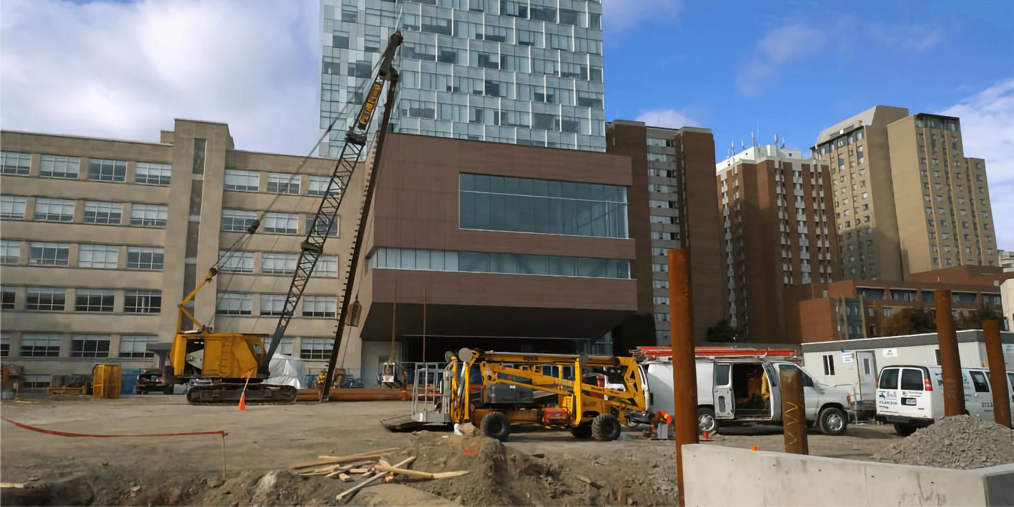 Construction sur le campus