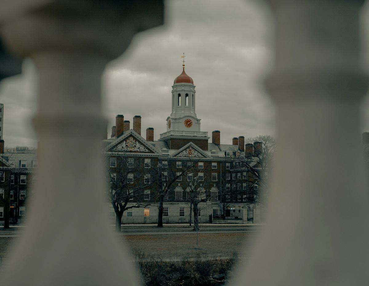 Une edifice sur le campus d'Harvard