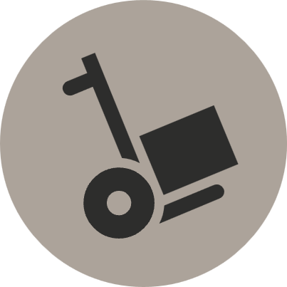 Moving dolly with box