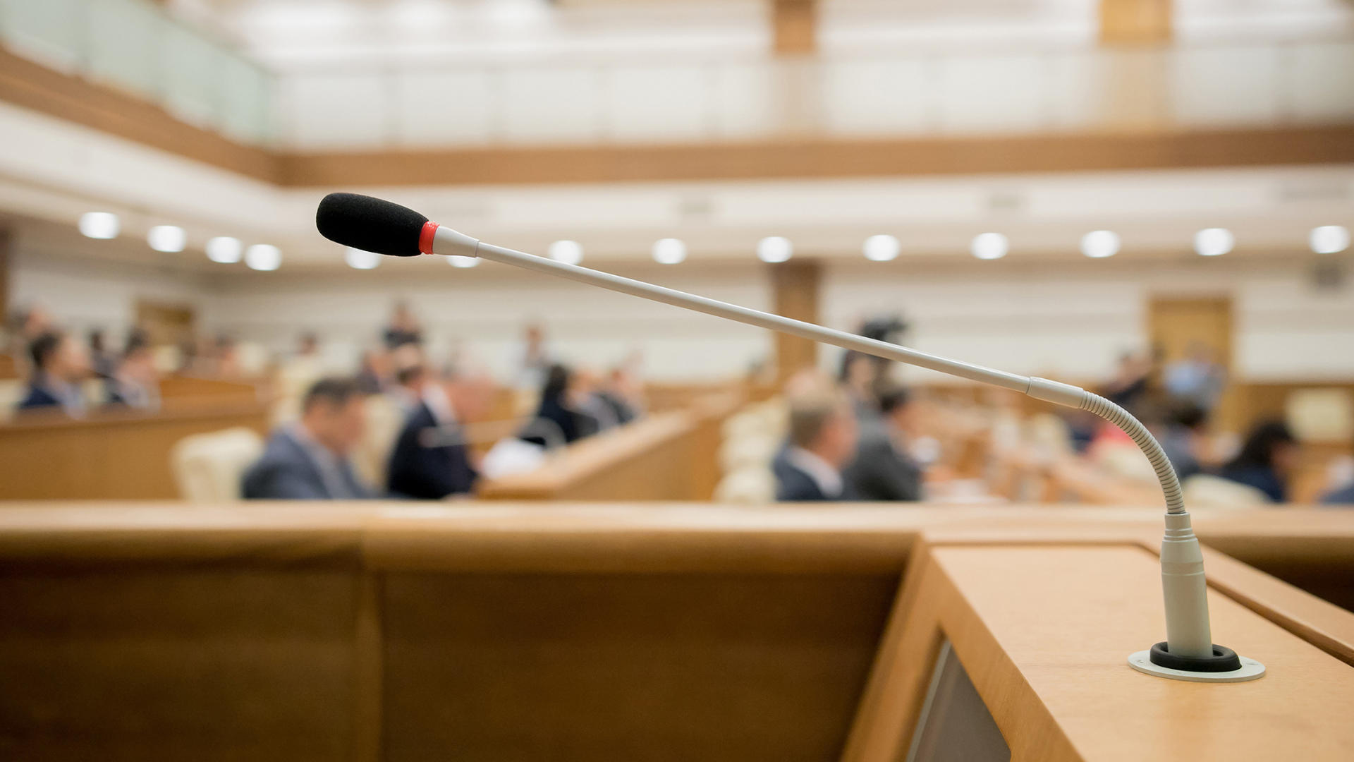 Microphone in a classrom