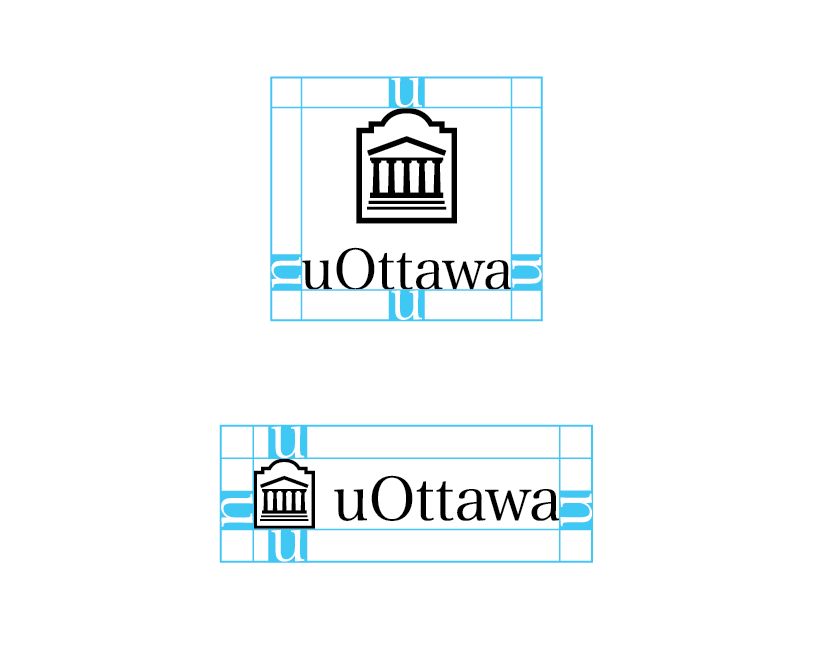 uottawa logo with the U factor identification