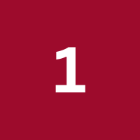 number 1 icone