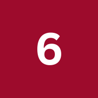 number 6 icone