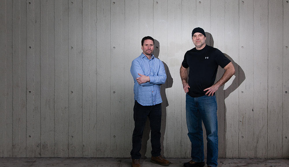 Michael Robidoux and François Haman