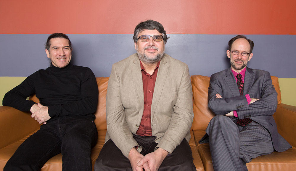From left to right: Darren O’Toole, Larry Chartrand and Sébastien Grammond