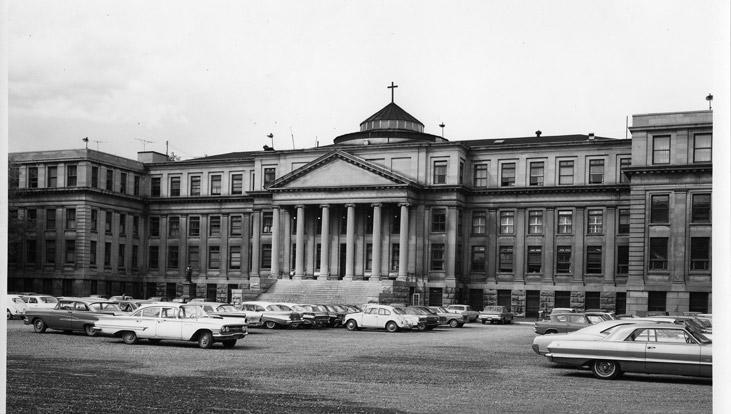 Tabaret Hall in 1966