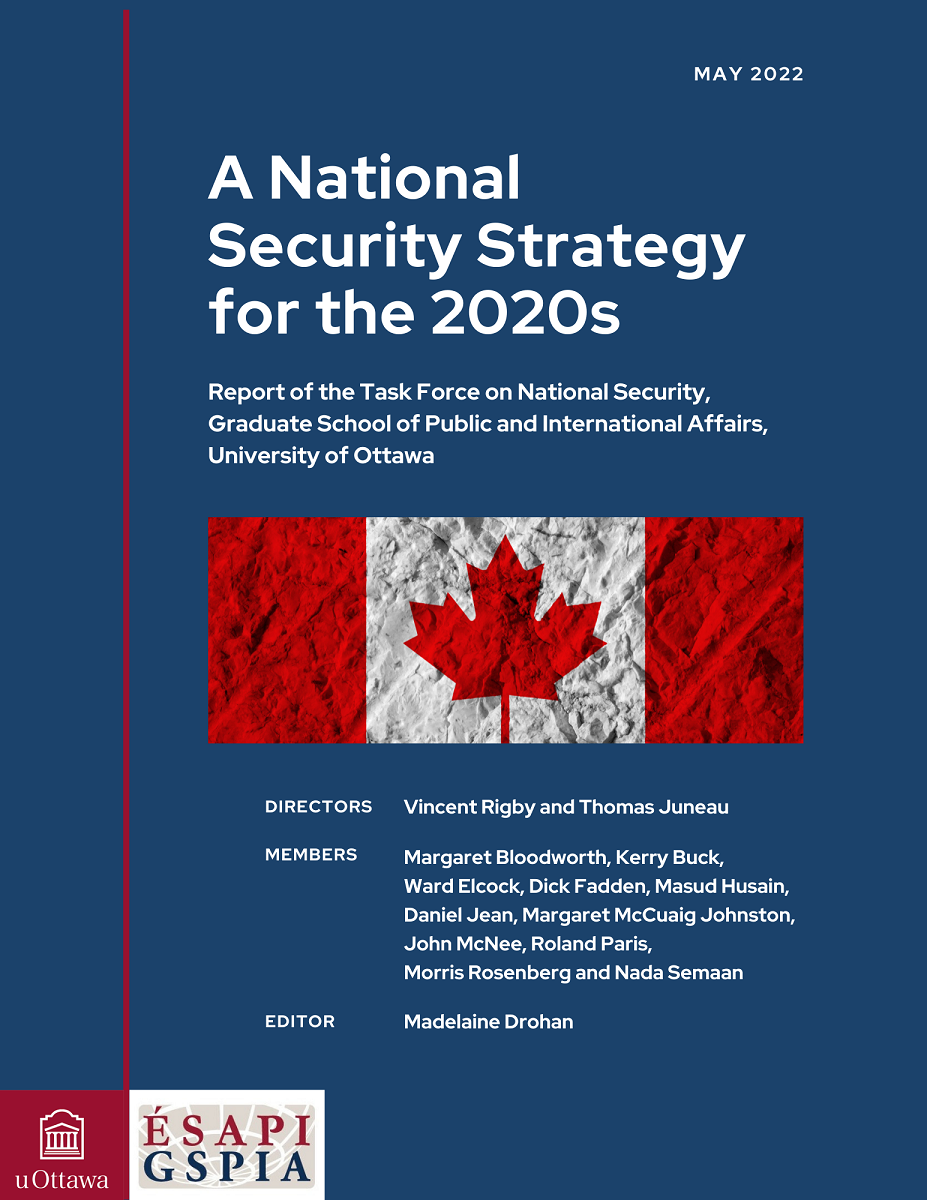 Front page of report