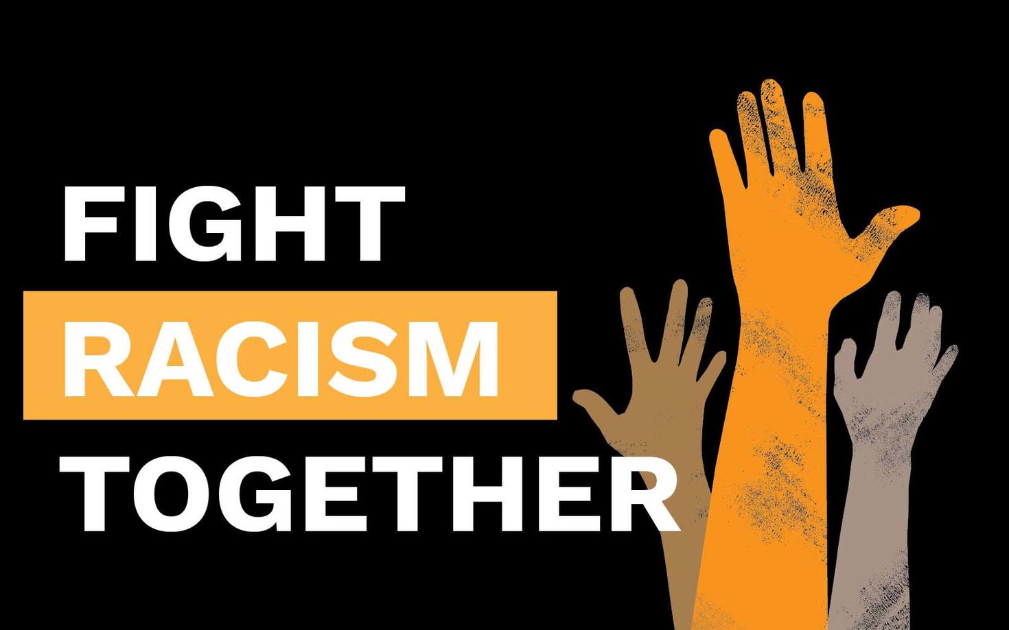 Fight racism together 