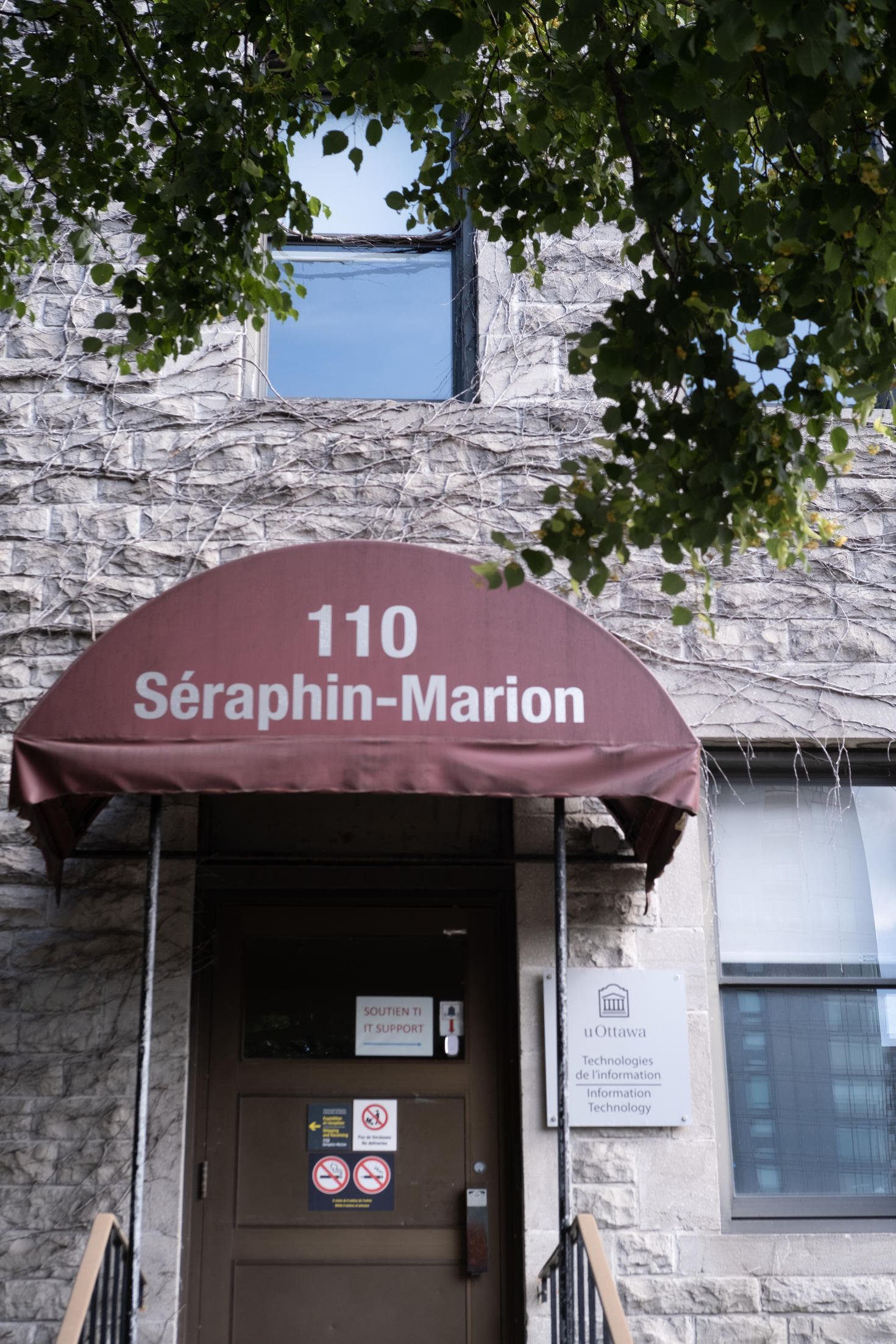 Building 110 Séraphin Marion on University of Ottawa’s campus