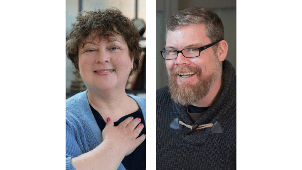 Photo on left : Sylvie Lamoureux,  Photo on right: Christopher Fennell