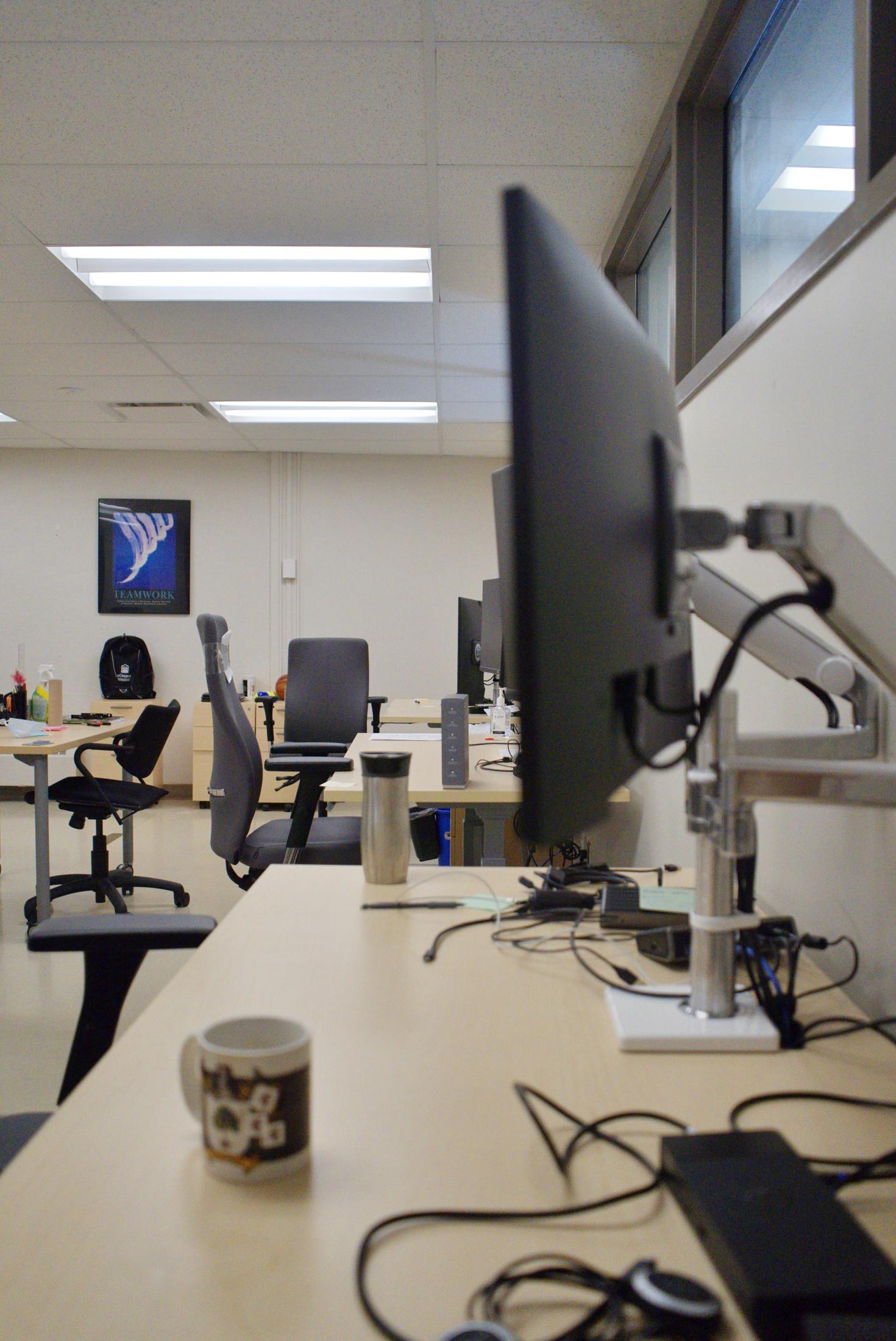 Computer lab. 
