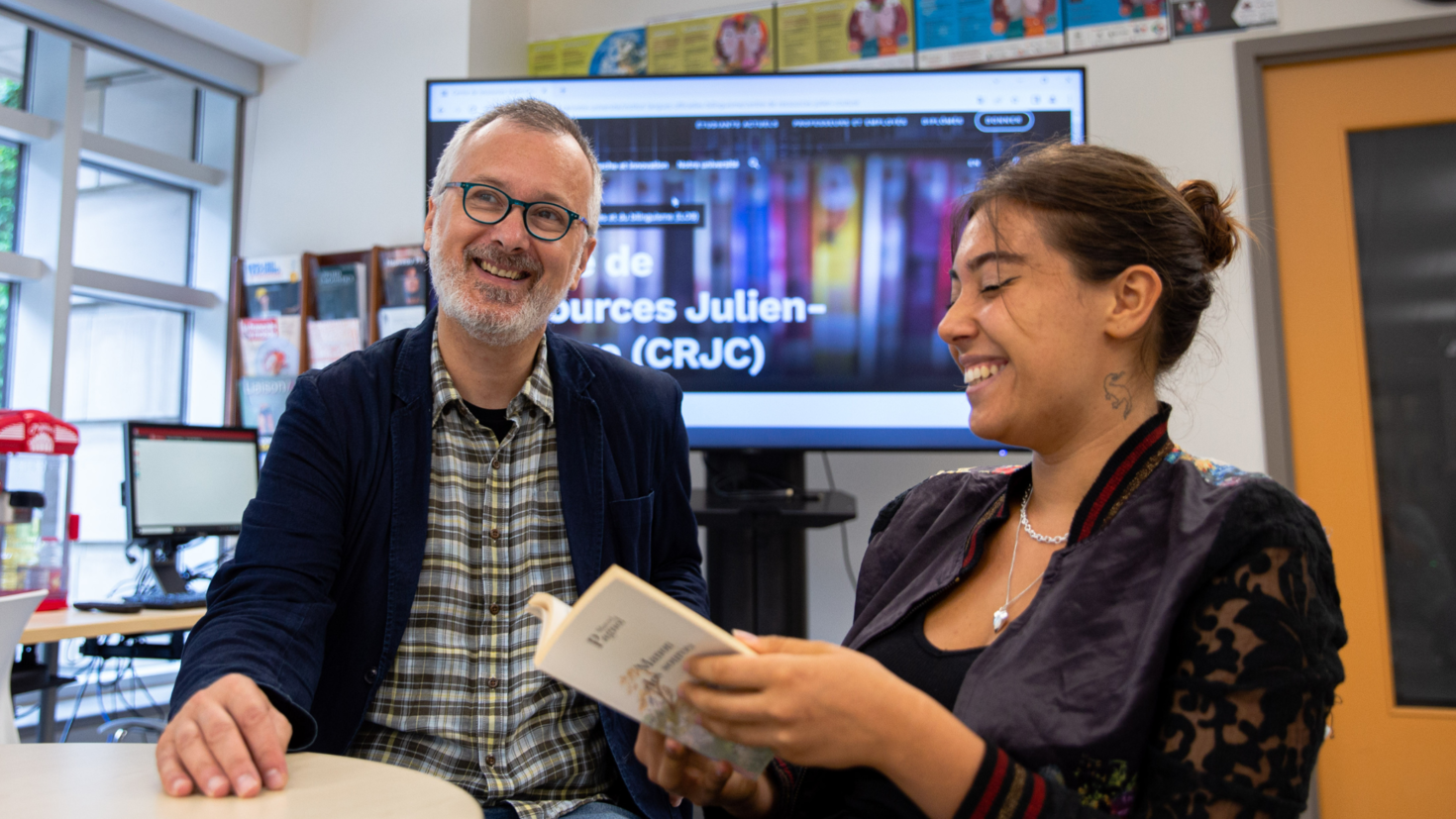 Julien Couture Resource Centre: People laughing