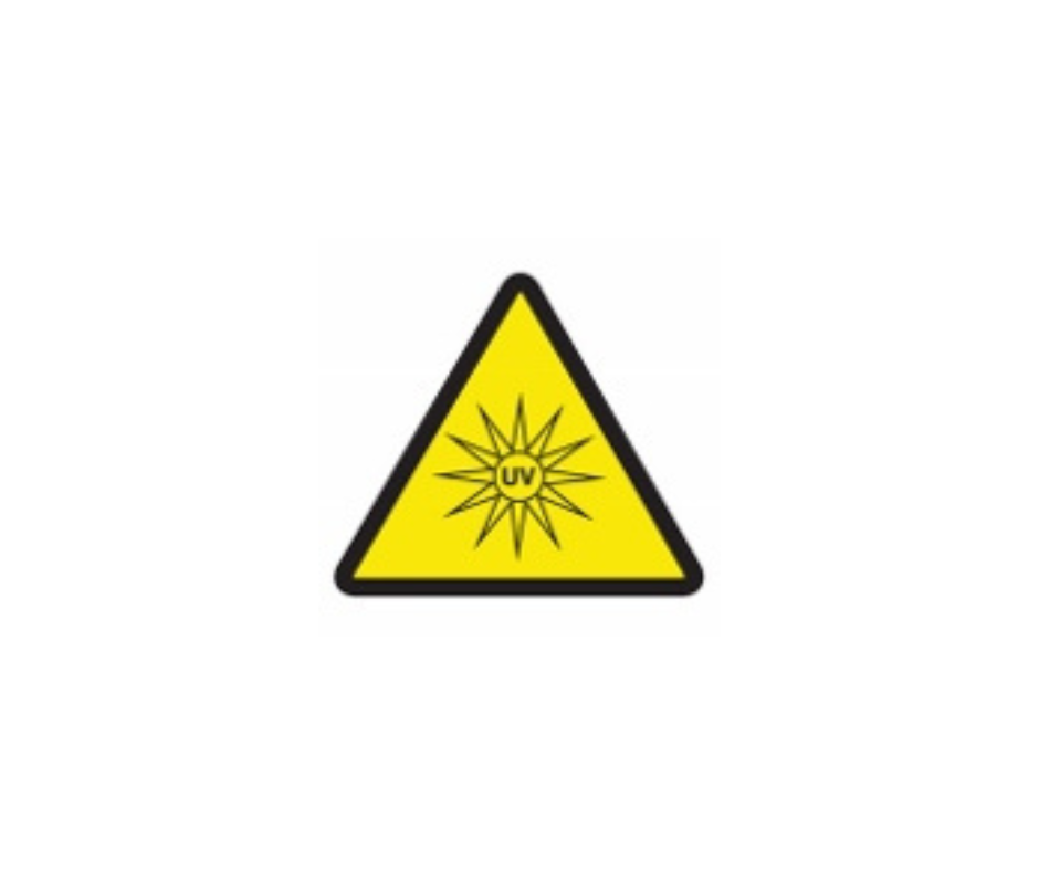UV radiation symbol.