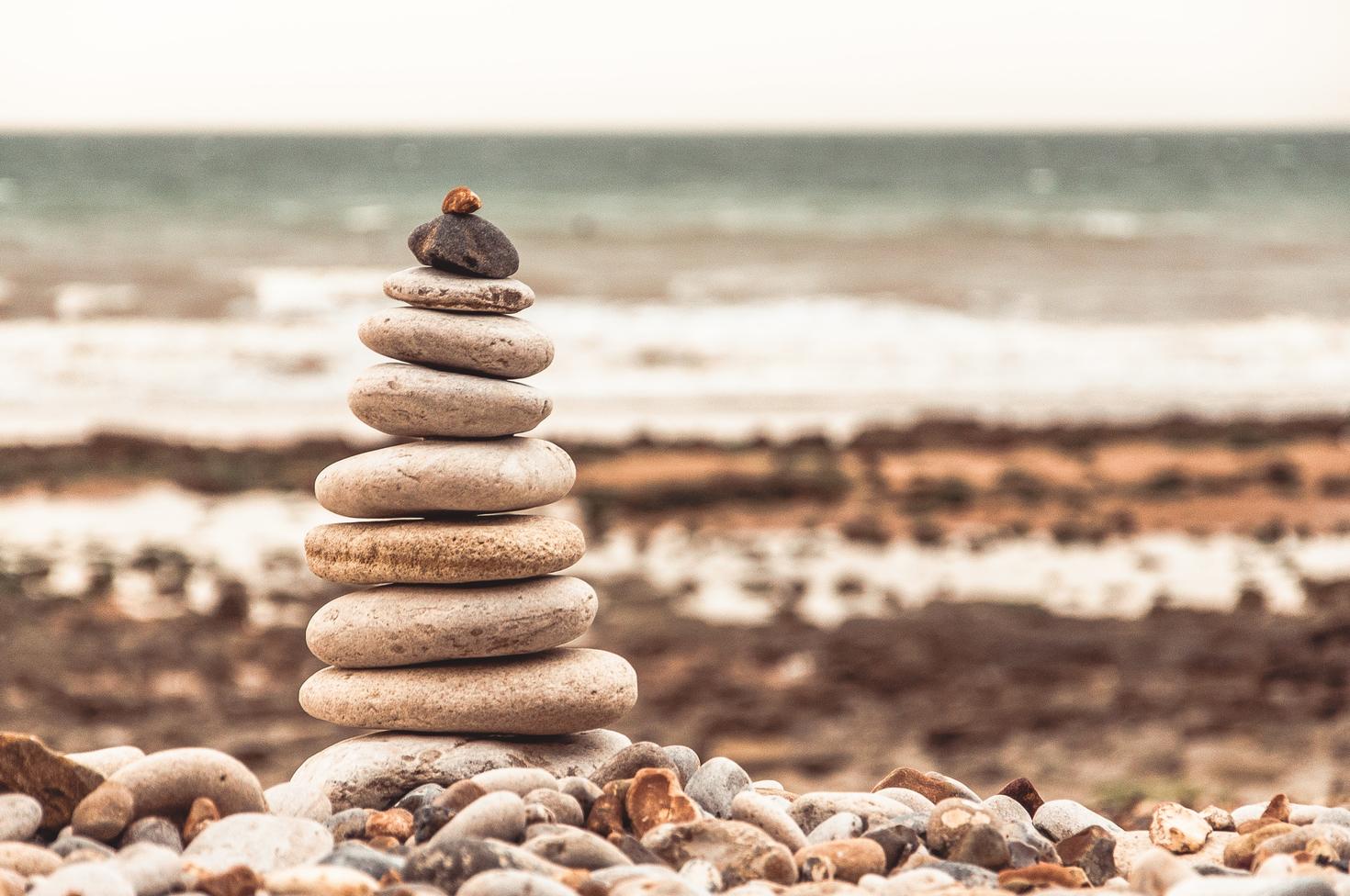 A rock pile