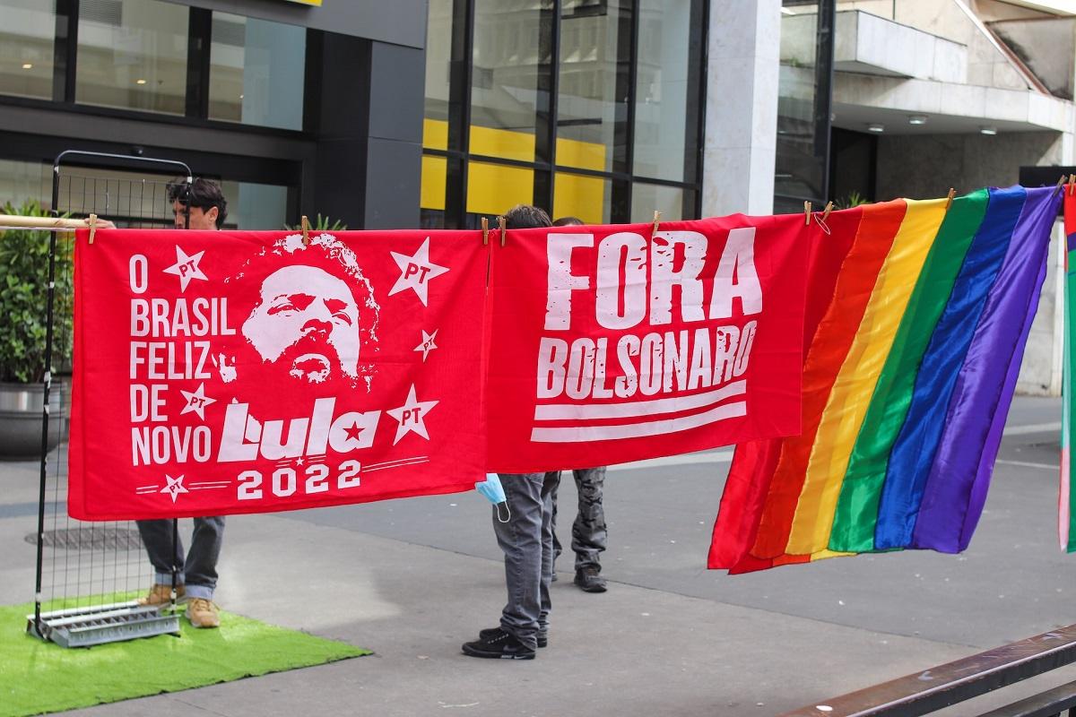 Lula campaign poster
