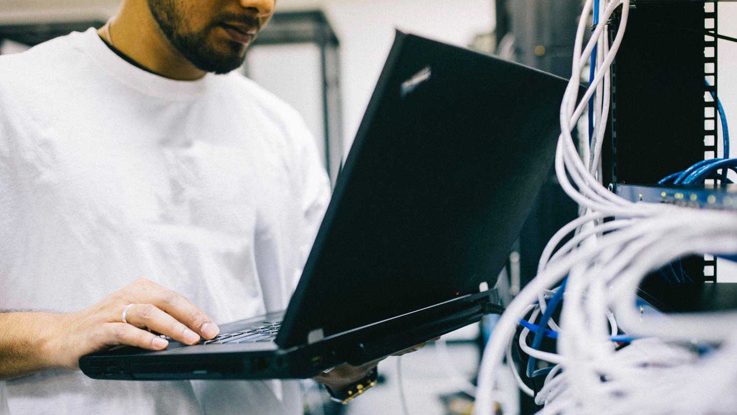 Computer maintenance.