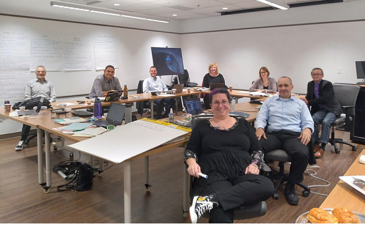 The executive members of Information Technology