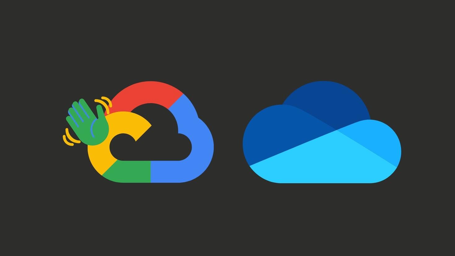 Google and OneDrive visuals