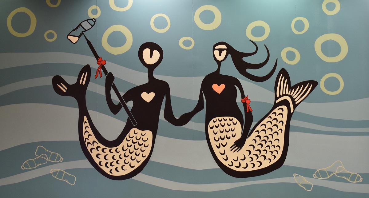Mural from the Inaugural Lecture & Launch of the Indigenous Legal Traditions