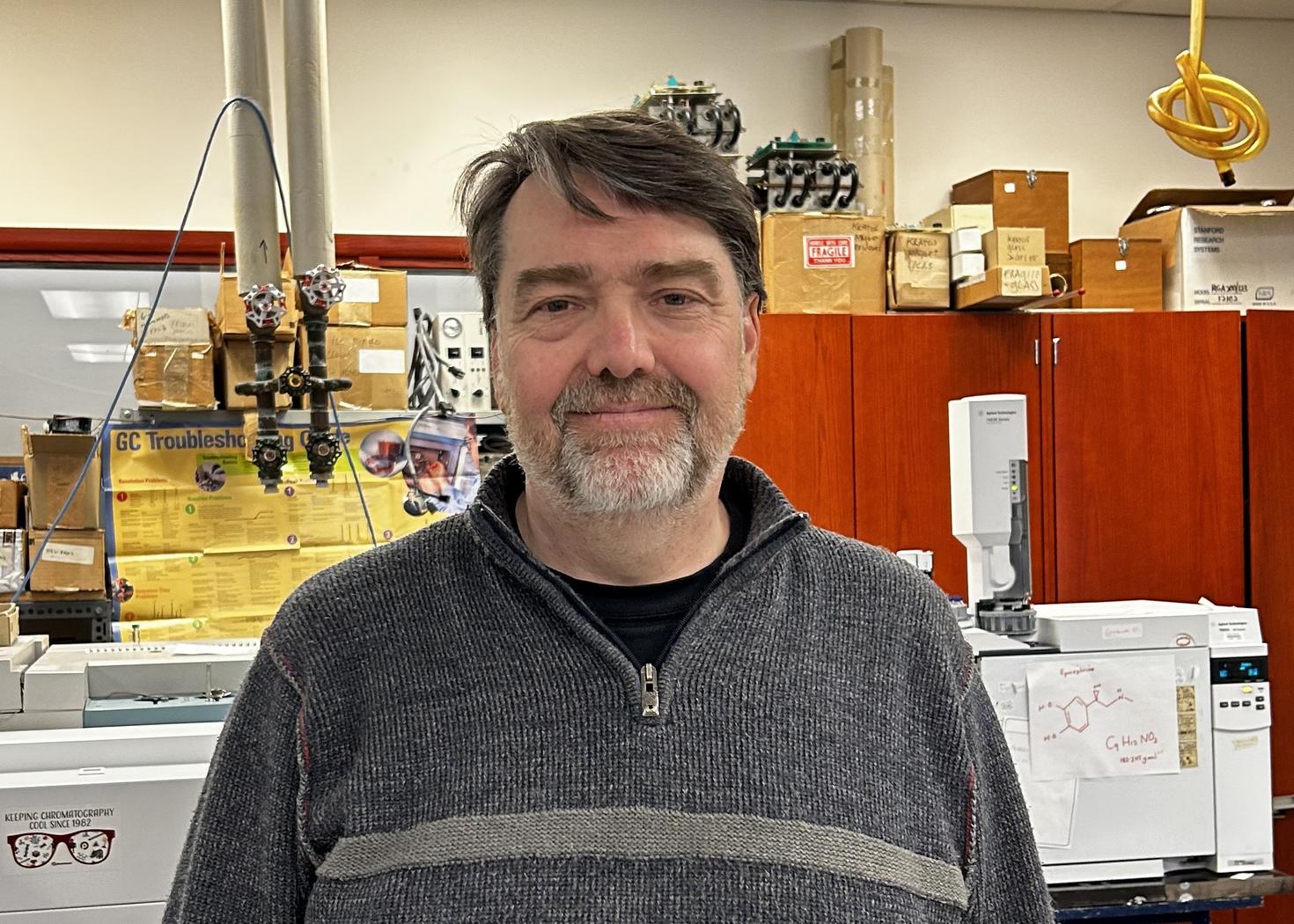 Full Professor Paul Mayer of the Faculty of Science’s Department of Chemistry and Bimolecular Sciences