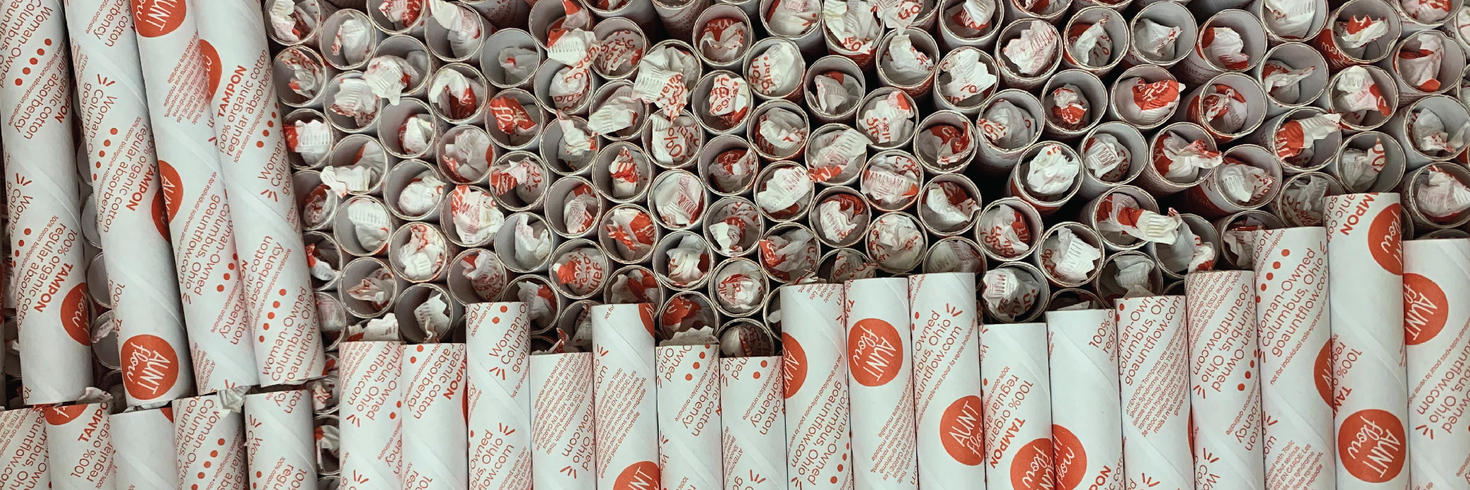 Package of tampons