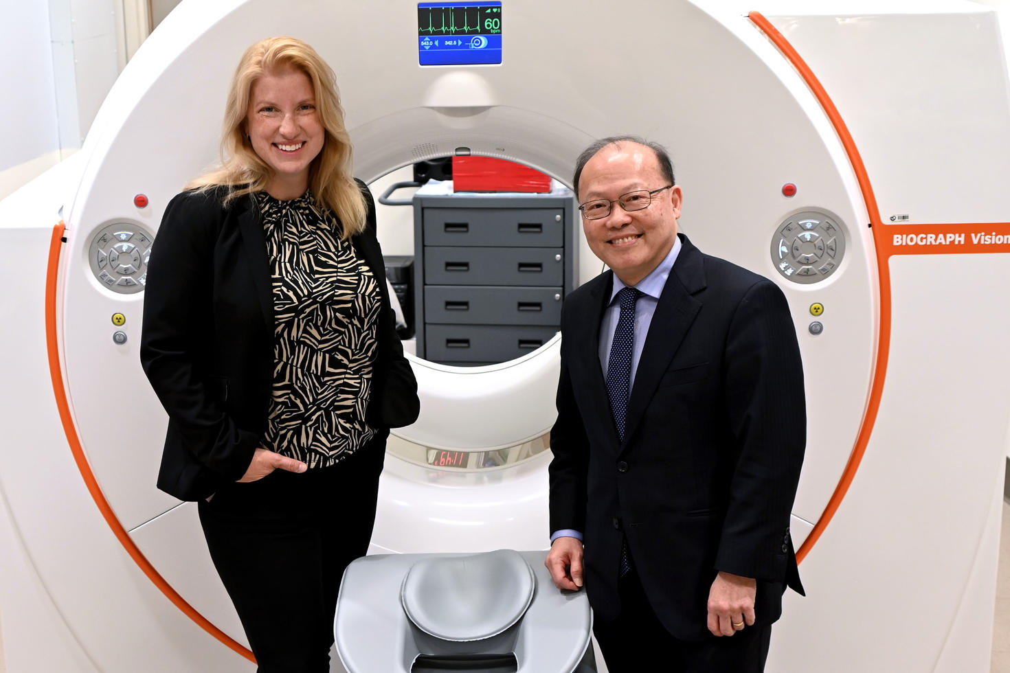 Jodi Edwards and Peter Liu