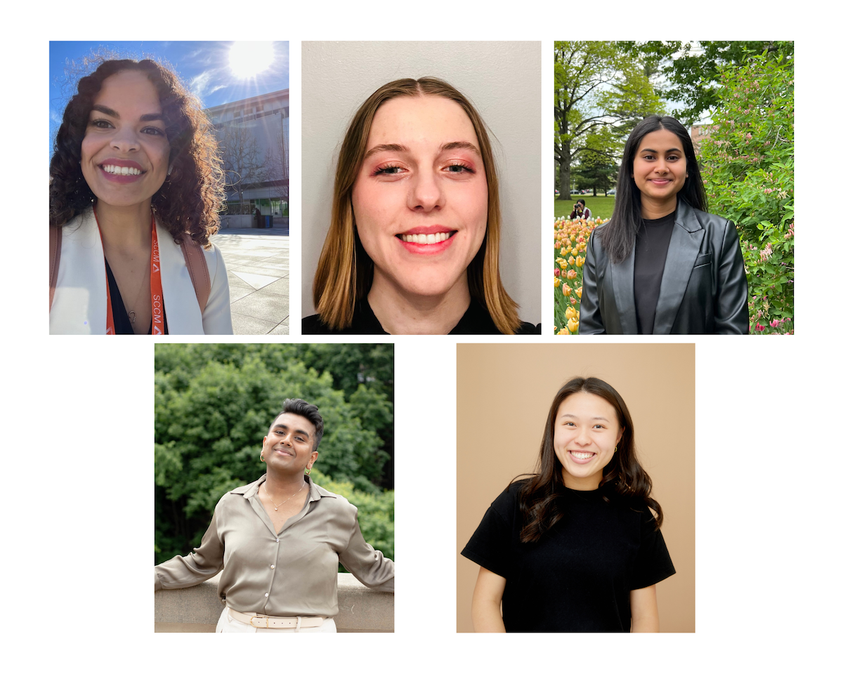  5 winning students at Citystudio