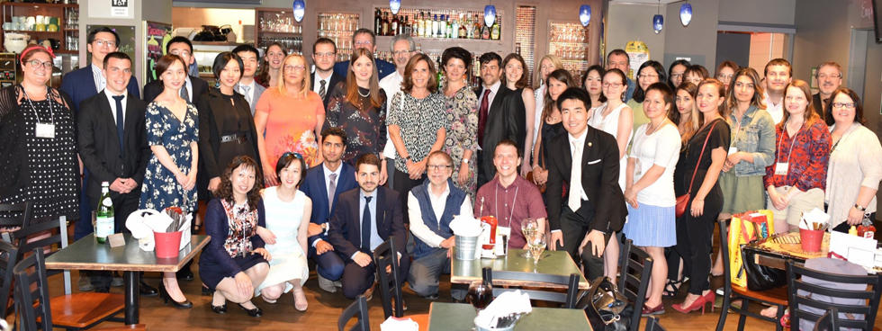 Students and professors from Shanghai, Lyon and Ottawa