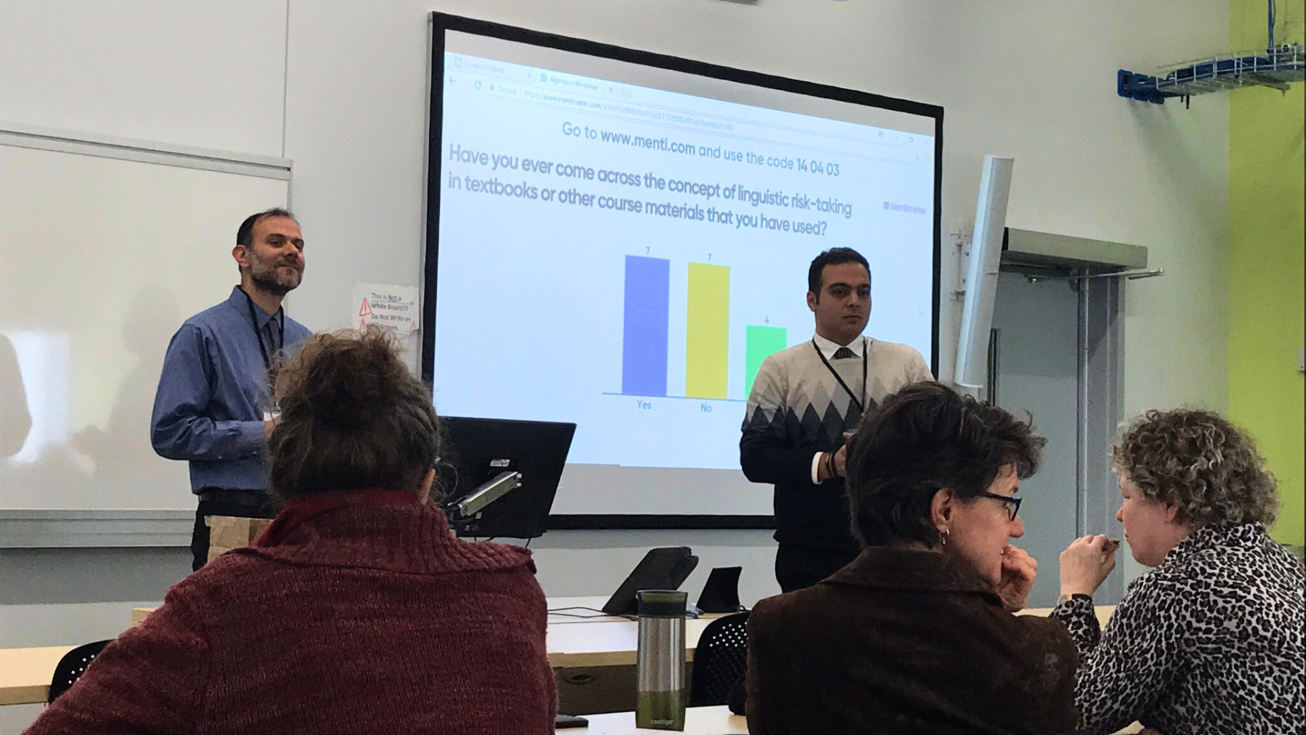 Nikolay Slavkov and Farhad Roodi