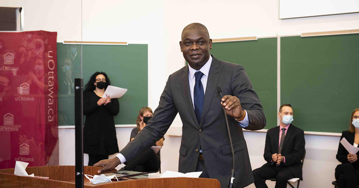 Sanni Yaya, Vice-President, International and Francophonie