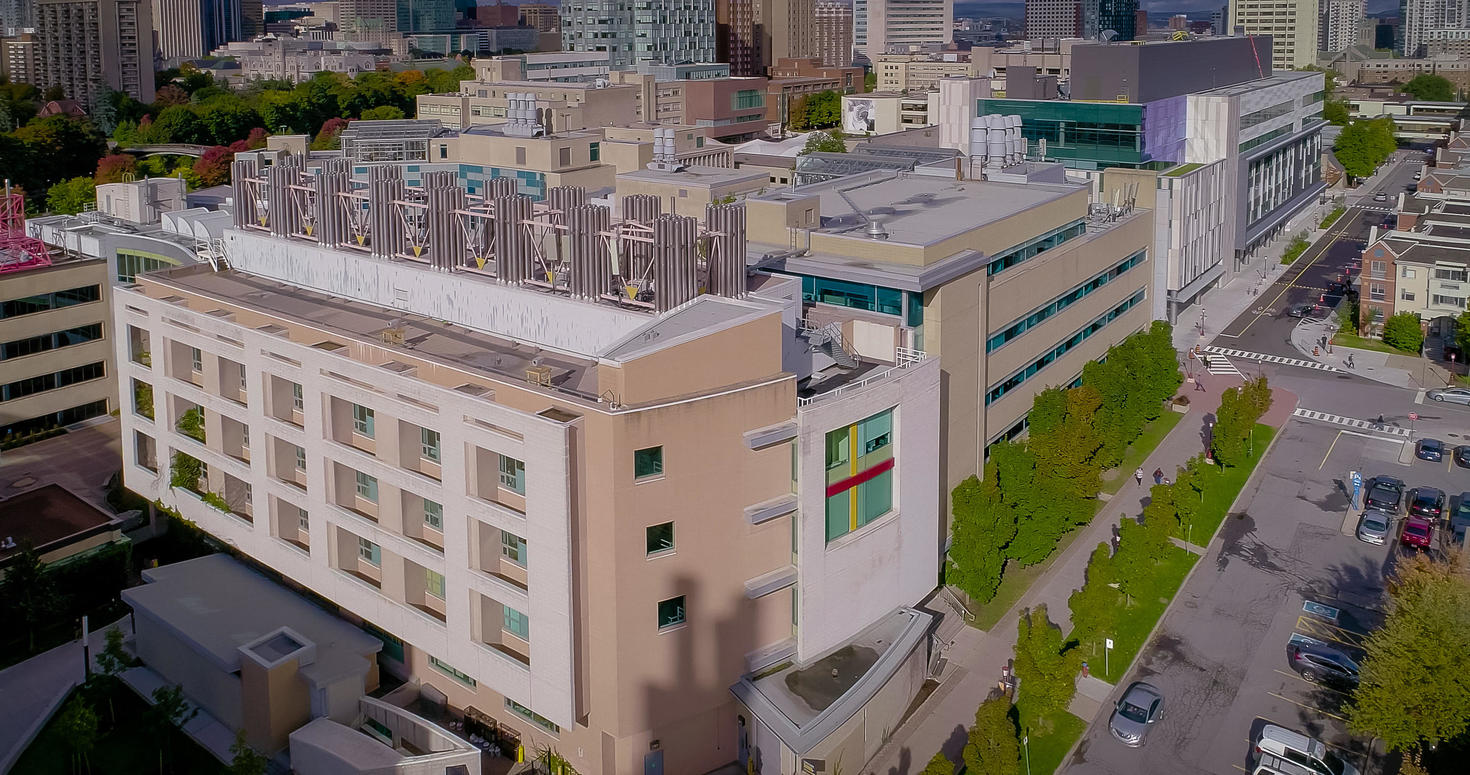 Aerial view of D'iorio building