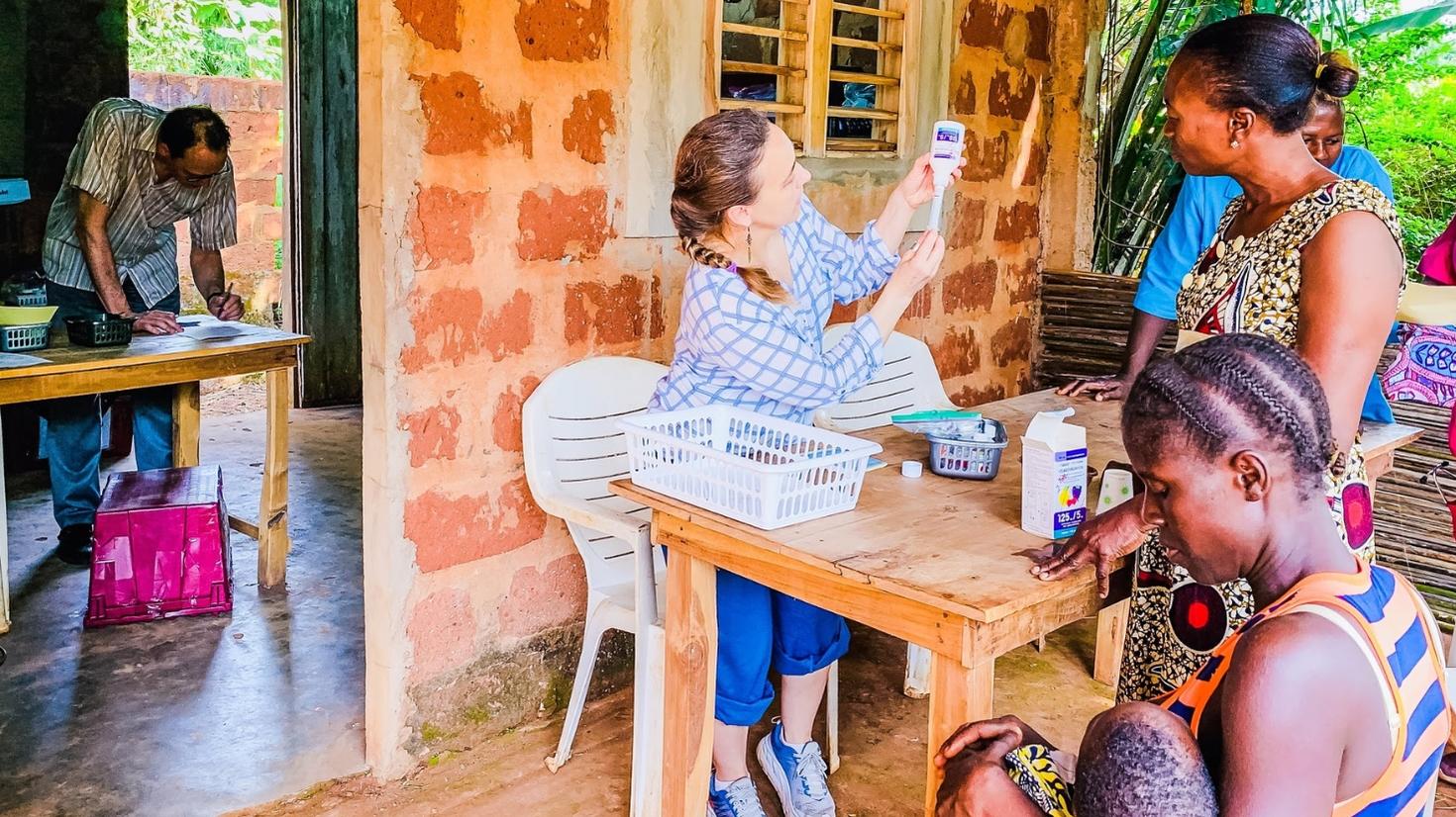 A member of the Francophone Affairs office of the Faculty of Medicine in Benin