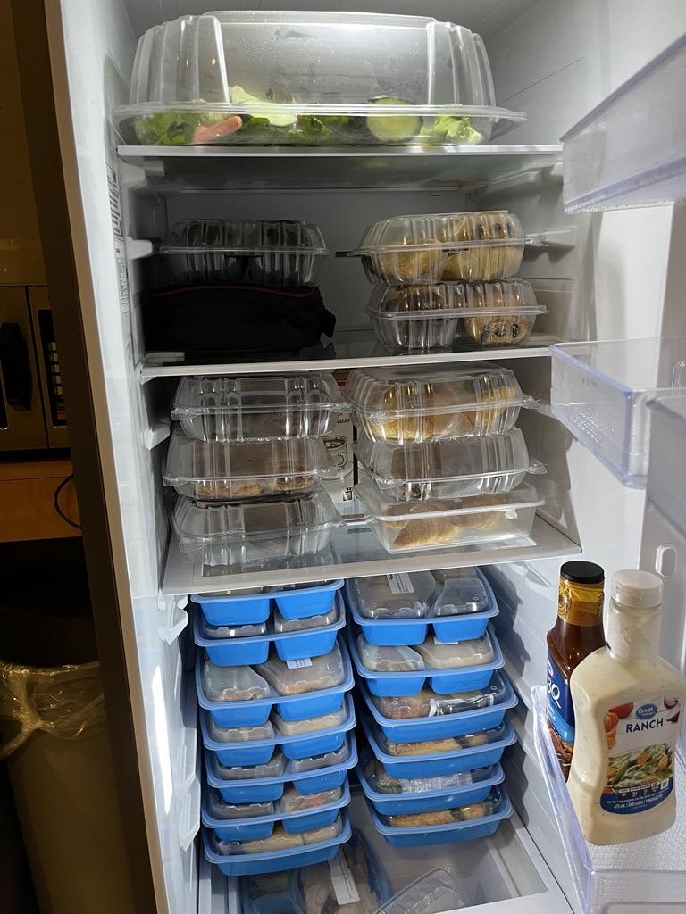 Leftover food donations from Acfas