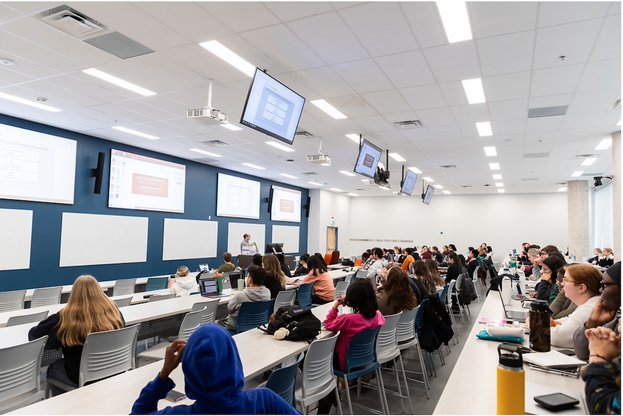 students in classroom