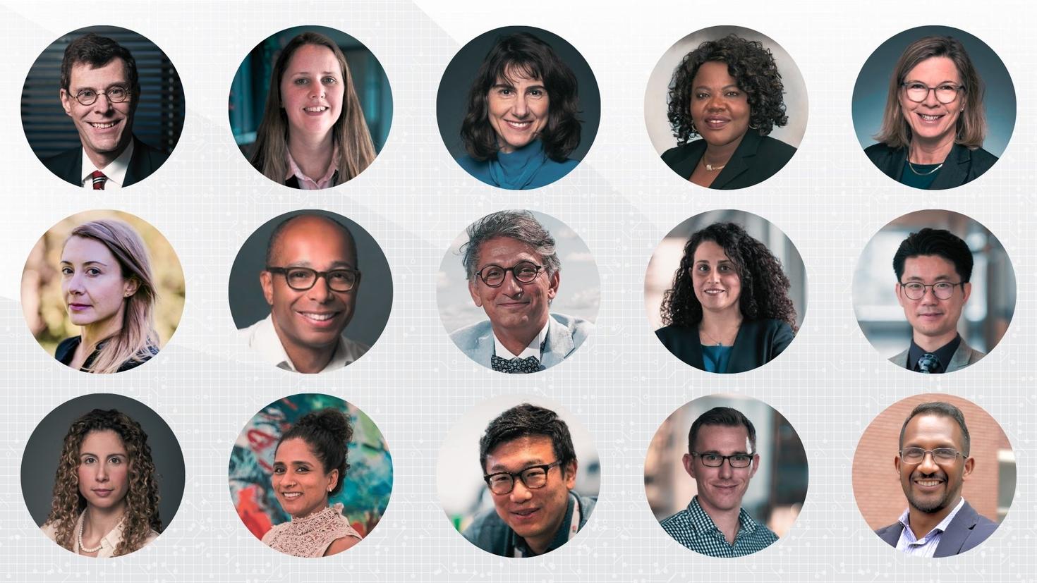 Portraits of the CRC cycle 2023-2 appointees