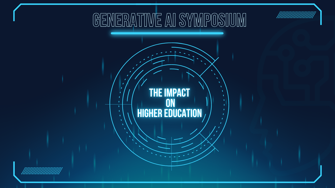 AI symposium visual identity 