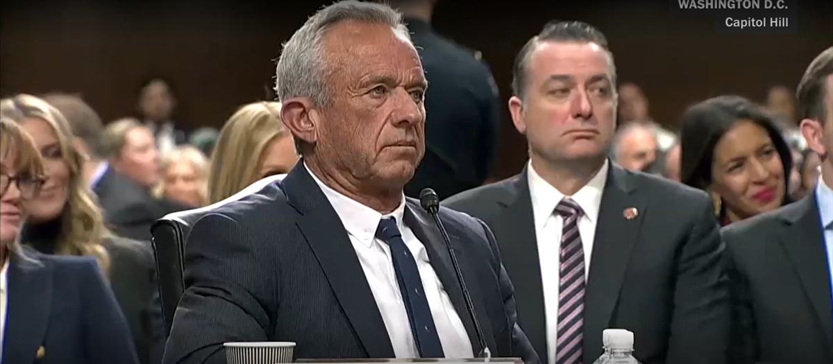 RFK Jr during confirmation hearing
