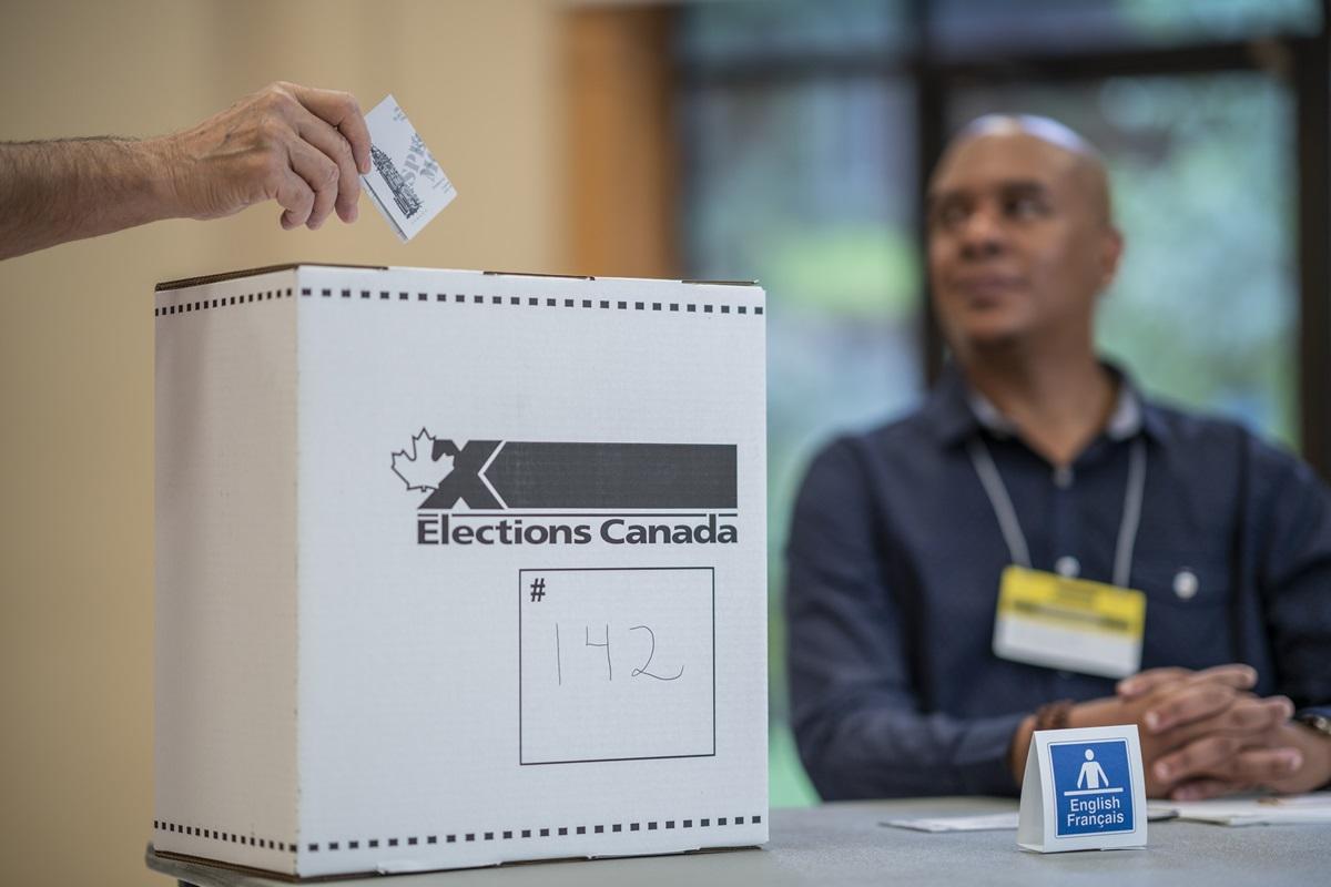 Elections Canada ballot box