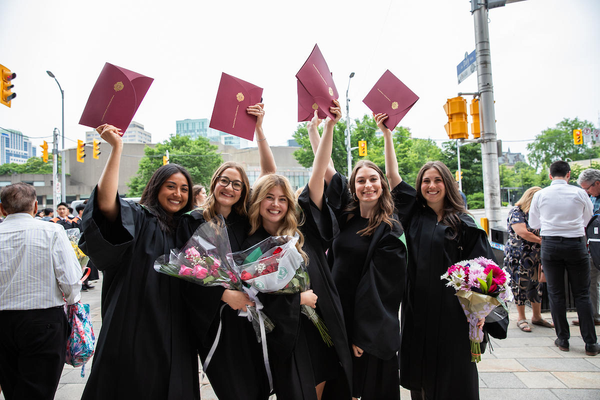 Group of graduates